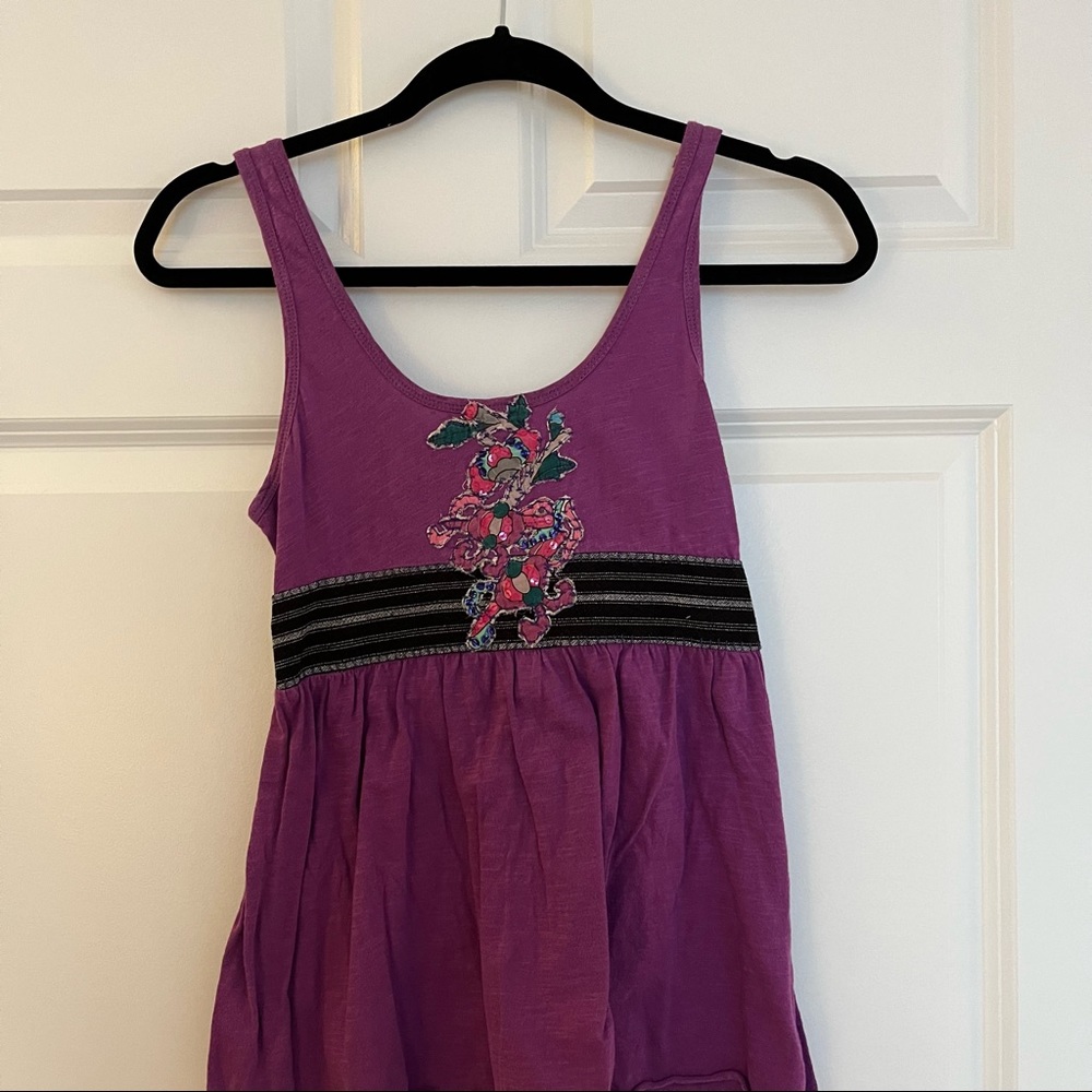 Free People Purple Tank XS